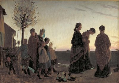 Domenica della confermazione. Dragør da Viggo Johansen