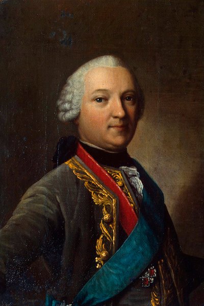 Ritratto di Caspar von Saldern da Vigilius Erichsen