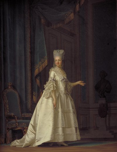 La Regina Vedova Juliane Marie di Danimarca da Vigilius Eriksen