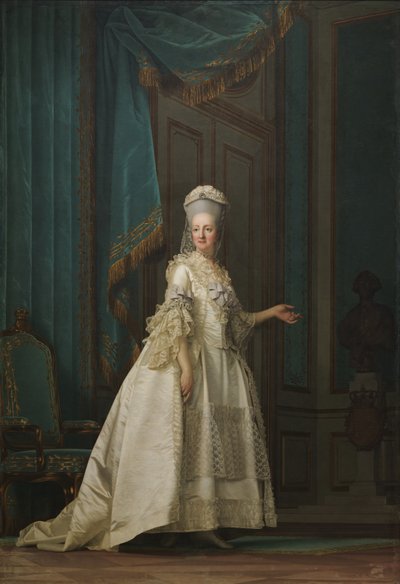 La regina vedova Juliane Marie da Vigilius Eriksen