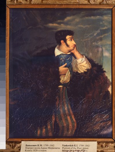 Ritratto del poeta Adam Mickiewicz da Vikenti Melkhlorovich Vankovich