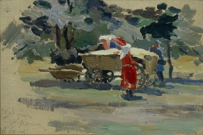 I Doukhobors a Borjomi, 1895 da Viktor Elpidiforovich Borisov Musatov