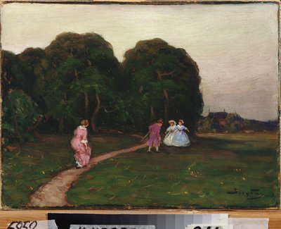 In giardino da Viktor Ivanovich Zarubin