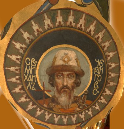 San Principe Michele di Černigov da Viktor Mikhaylovich Vasnetsov