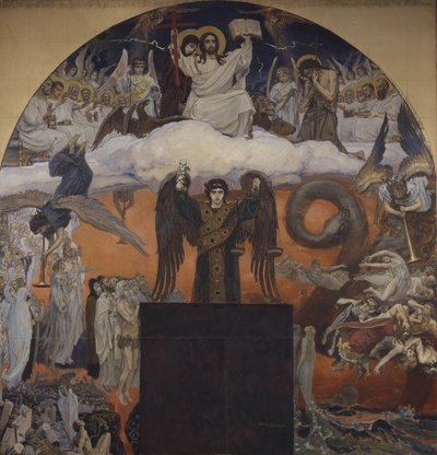 Il Giudizio Universale, 1885-1896 da Viktor Mikhaylovich Vasnetsov
