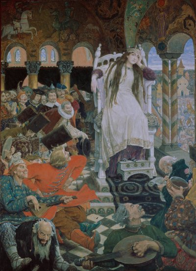 La principessa che non sorrideva Nesmeyana, 1914-1916 da Viktor Mikhaylovich Vasnetsov