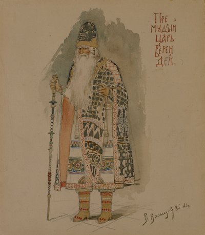 Tsar Berendey. Costume per l