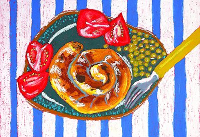 Pasticcini a spirale su strisce da Viktoriia Saunina