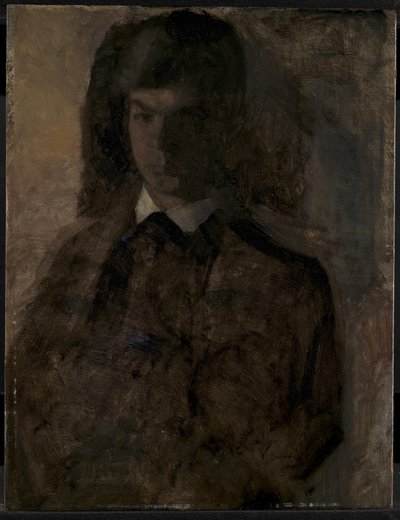 Il pittore Svend Hammershøi, fratello dell