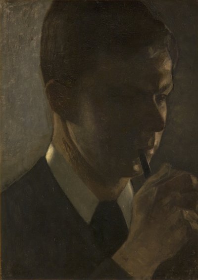 Ritratto di Svend Hammershøi, il fratello dell