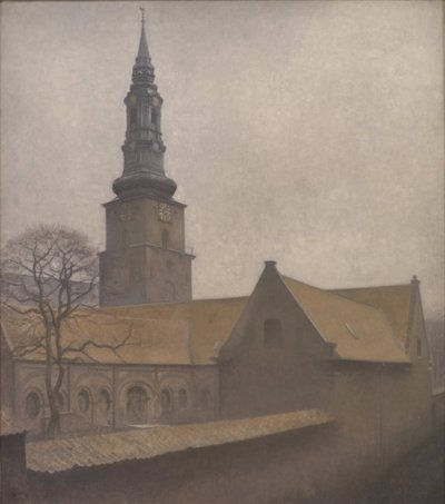 Chiesa di San Pietro, Copenaghen da Vilhelm Hammershøi