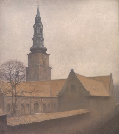 Chiesa di San Pietro, Copenaghen da Vilhelm Hammershøi
