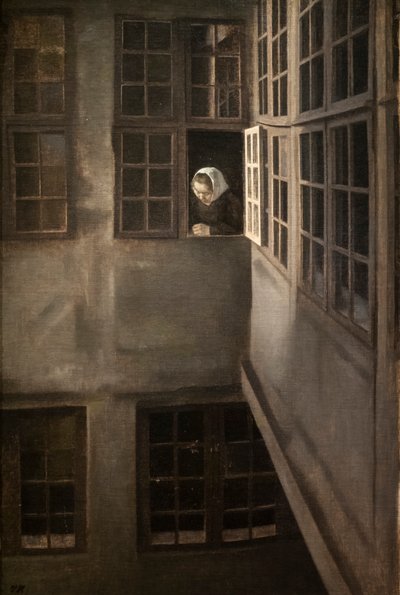 Corte, Strandgade 30 da Vilhelm Hammershoi