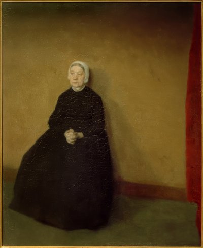 Una vecchia donna da Vilhelm Hammershoi