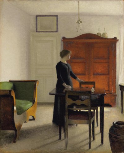 Ida in un interno, 1897 da Vilhelm Hammershoi