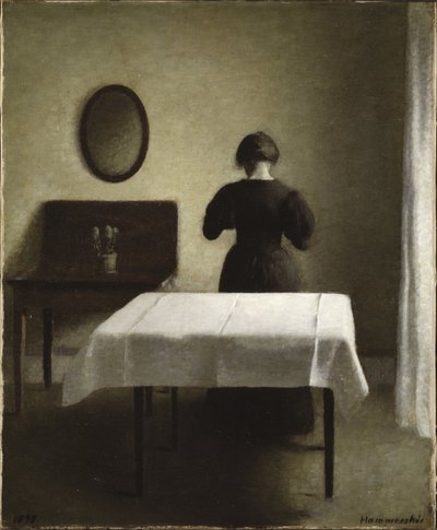 Interno da Vilhelm Hammershoi