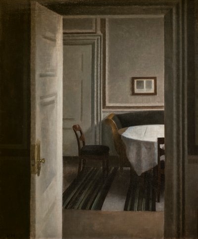 Interno, Strandgade 30 da Vilhelm Hammershoi
