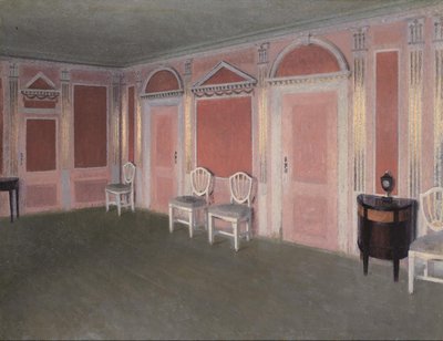 Interno in stile Luigi XVI. Dalla casa dell