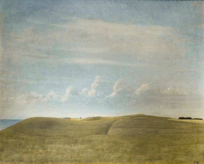 Paesaggio (vista di Refsnaes) da Vilhelm Hammershoi