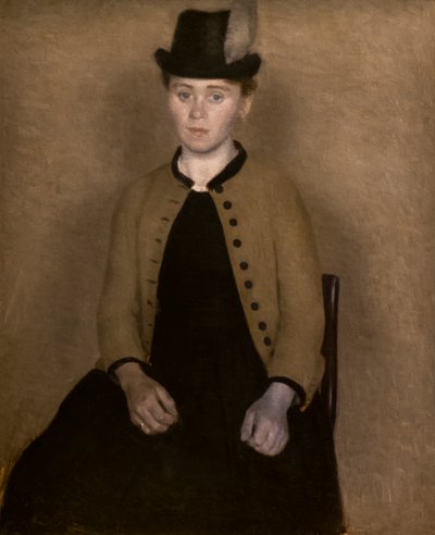 Ritratto di Ida Ilsted da Vilhelm Hammershoi