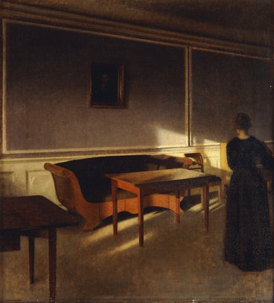 Solskin I Dagligstuen, No.1, 1903 da Vilhelm Hammershoi