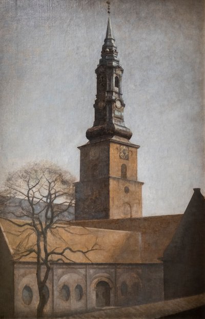 Chiesa di San Pietro, Copenaghen da Vilhelm Hammershoi
