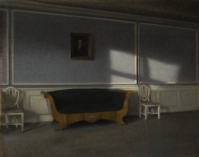 Sole nel salotto III, c.1905 da Vilhelm Hammershoi