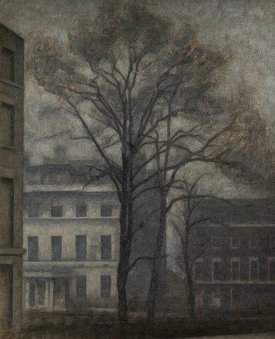 La scuola ebraica di Guilford Street, Londra da Vilhelm Hammershoi
