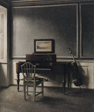 Il Vecchio Pianoforte. Strandgade 30 da Vilhelm Hammershoi