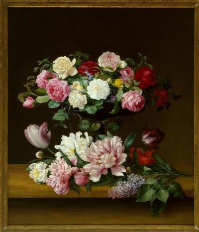 Natura morta con fiori da Vilhelm Julius Hoyer
