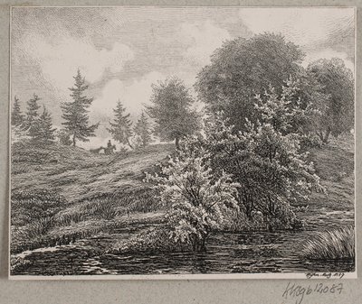 Colline vicino a una palude da Vilhelm Kyhn