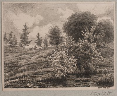 Colline vicino a una palude da Vilhelm Kyhn