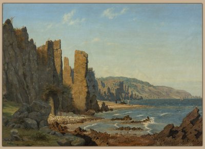Formazione della Spiaggia a Bornholm. Scena da Rø da Vilhelm Kyhn