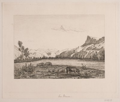 Paesaggio montano in Tirolo da Vilhelm Kyhn