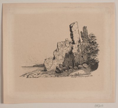 Costa rocciosa di Bornholm da Vilhelm Kyhn