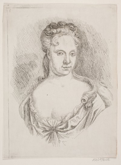 Ritratto di signora da Vilhelm Kyhn