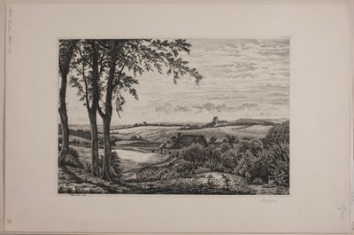 Paesaggio pomeridiano, Sjælland da Vilhelm Kyhn