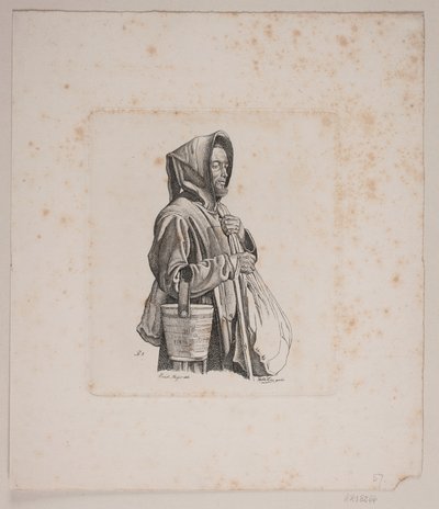 Un monaco mendicante da Vilhelm Kyhn