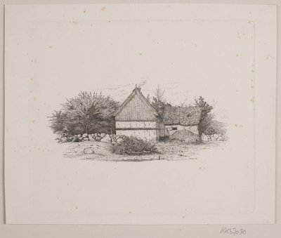 Una casa di contadini da Vilhelm Kyhn