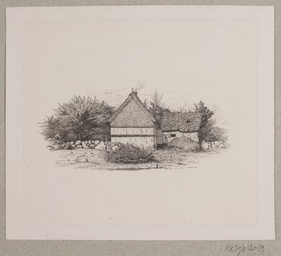 Una casa colonica da Vilhelm Kyhn