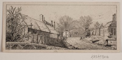 Scena di strada a Frederiksværk da Vilhelm Kyhn
