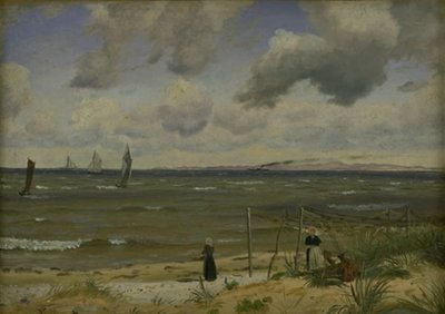 Spiaggia di Hornbæk nel nord di Sealand da Vilhelm Kyhn