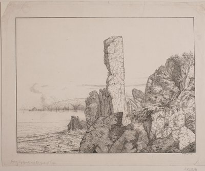 Costa rocciosa a Bornholm da Vilhelm Kyhn