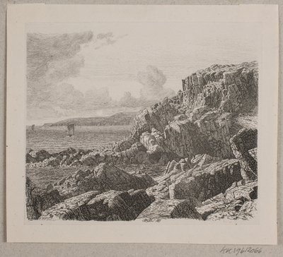 Paesaggio costiero di Bornholm da Vilhelm Kyhn
