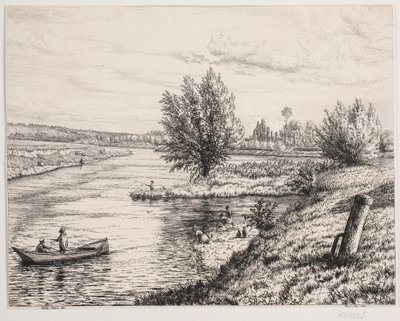Parte del fiume Marna da Vilhelm Kyhn