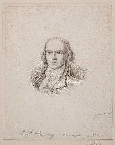 Ritratto di P. A. Heiberg da Vilhelm Kyhn