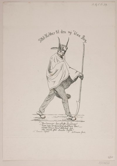 Ritratto satirico da Vilhelm Kyhn