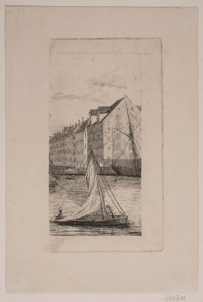 Fuori dal canale di Nyhavn da Vilhelm Kyhn