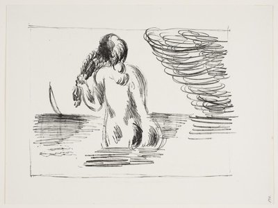 Ragazza che fa il bagno da Vilhelm Lundstrøm