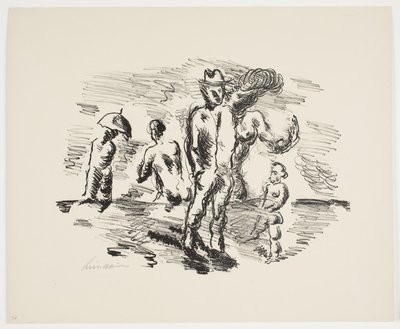 Foglio da "Klingens Kunstnermappe Nr. 2" da Vilhelm Lundstrøm